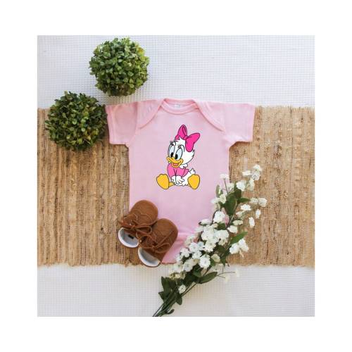 Baby Daisy Duck Infant Bodysuit | Disney Winnie the Pooh | Eeyore Roo Piglet Pooh Bear | Minnie Mickey Mouse