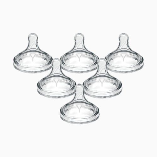 Dr. Brown's Wide-Neck Nipple (6 Pack) - Clear, Y-Cut