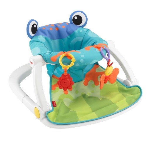 Fisher-Price Sit-Me-Up Floor Indoor and Outdoor Seat for 25 lbs, USED
