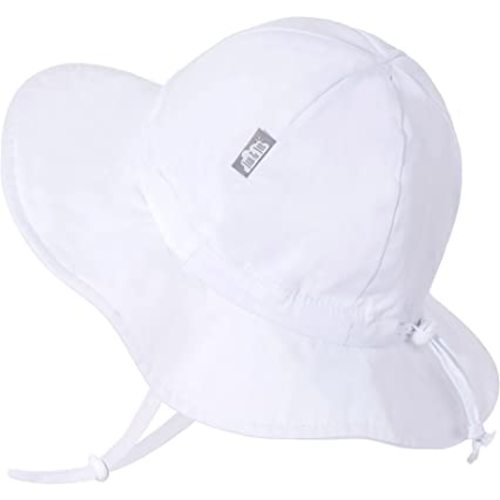 JAN & JUL Original Grow-with-Me Adjustable Cotton Sun-Hats 50+ UPF (Baby, Toddler, Kid)