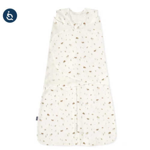 Campsite Print Cotton Swaddle Newborn| HALO