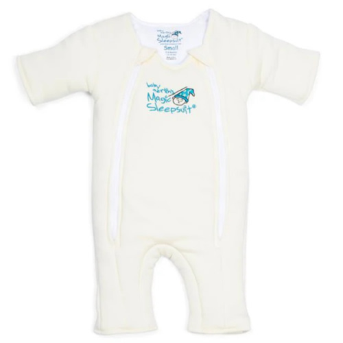 Cream Baby Merlin’s Magic Sleepsuit | Soft 100% Cotton Infant Sleepsuit
