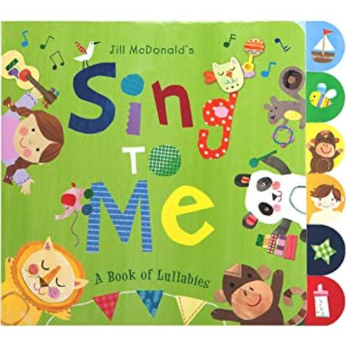 C.R. Gibson 'Sing to Me' Lullaby Book for Babies, 10 x 8.7 x 0.5 inches, 1 piece