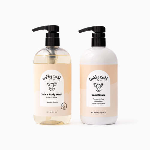 Tubby Hair Duo: Shampoo + Conditioner | Tubby Todd