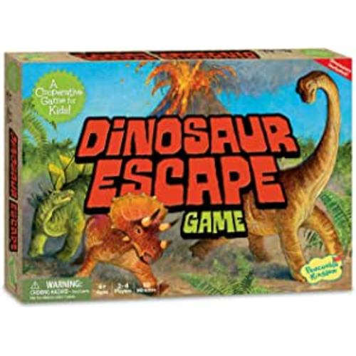 Amazon.com: Peaceable Kingdom Dinosaur Escape Award Winning Cooperative Game of Logic and Luck for Kids : Toys & Games