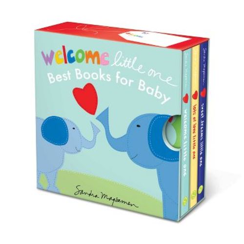 Welcome Little One: Best Books for Baby Box Set - (Welcome Little One Baby Gift Collection) by Sandra Magsamen (Board Book)