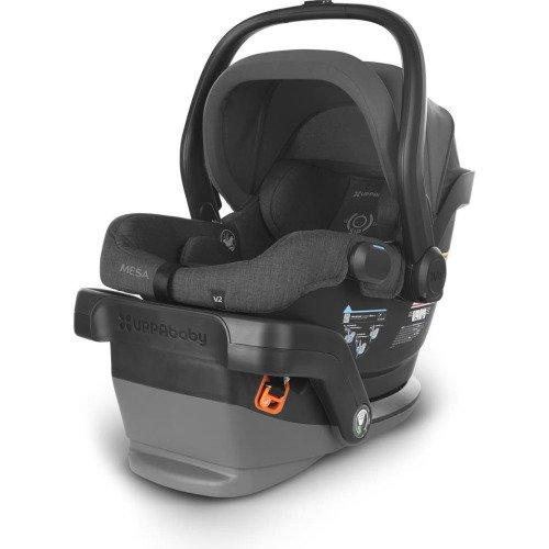 UPPAbaby Mesa V2 Merino Wool Blend Car Seat, Greyson