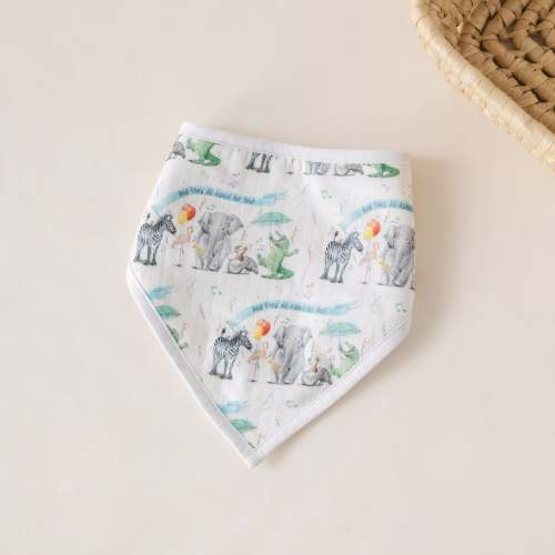 And They All Asked for You Organic Muslin Bib