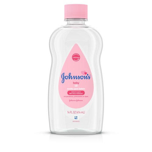 Johnson's Baby Oil, Aloe Vera & Vitamin E, Original