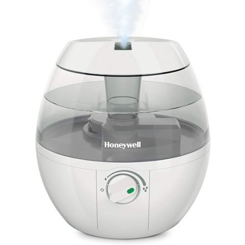 Honeywell HUL520W MistMate Ultrasonic Cool Mist Humidifier, White – Cool Mist Humidifier for Bedroom, Home or Office