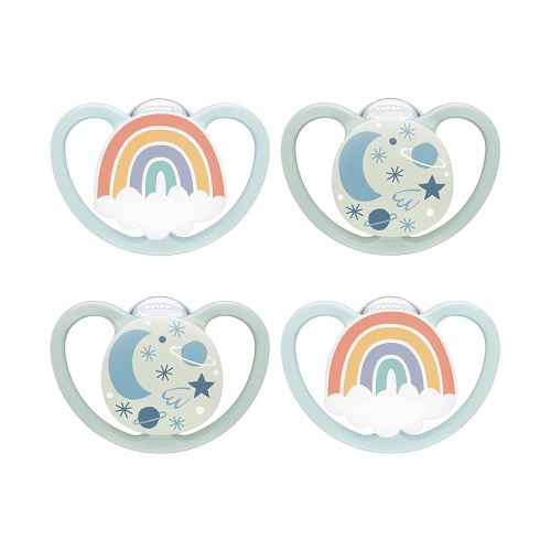 NUK Space™ Glow-in-The-Dark Orthodontic Pacifiers