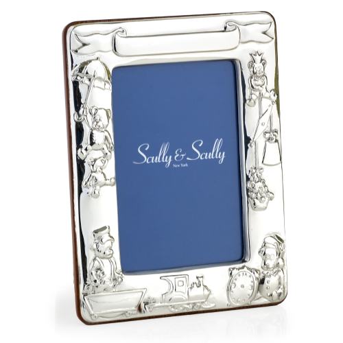 Cornice Bimbo Nascita Sterling Silver Frame
