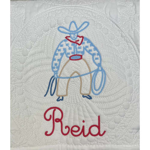 Embroidered Heirloom Baby Quilts