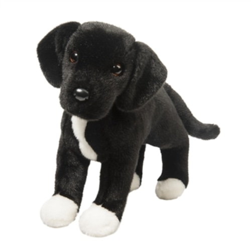 Plush Black Lab & Pit Bull Mix - Rescue Pup by Douglas