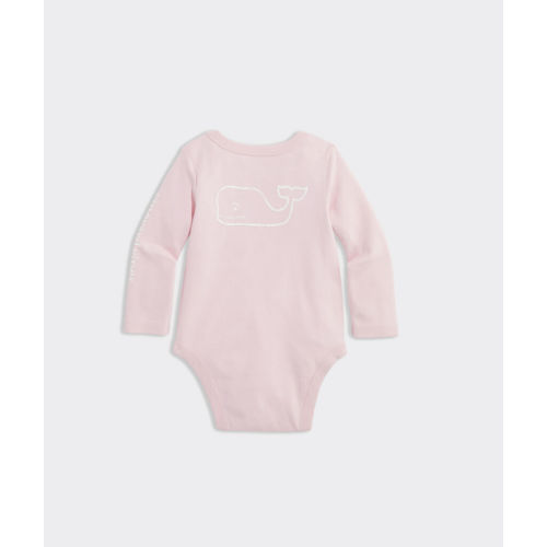 Vineyard Vines - Baby Long-Sleeve Vintage Whale One-Piece