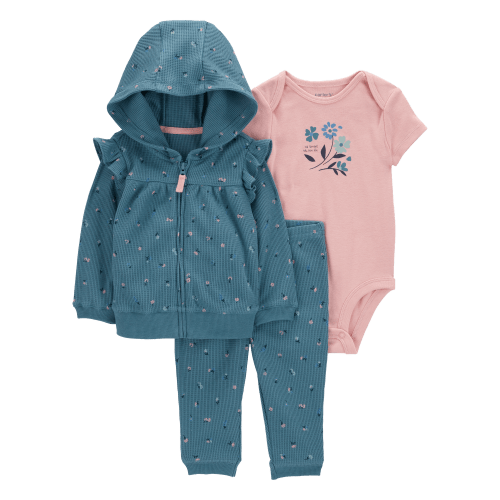Baby 3-Piece Floral Little Jacket Set - Carter's | Carter's