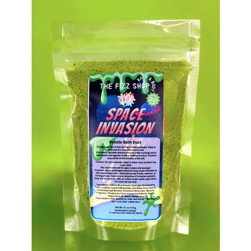 Space Invasion Bubble Bath Dust