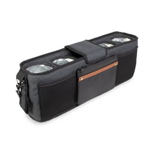 Wonderfold Parent Console With Insulated Stroller Cup Holders - Large