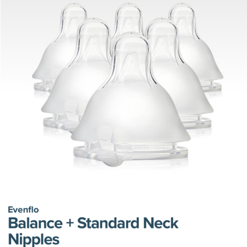 Evenflo Anti-Colic Balance Baby Bottle Nipples, Slow Medium, Fast Flow – Evenflo Feeding