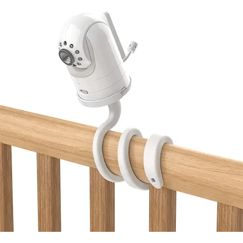 Aobelieve Flexible Mount for Infant Optics DXR-8 and DXR-8 Pro Baby Monitor,720p, White