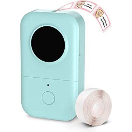 Phomemo D30 Label Maker Machine, Portable Bluetooth Mini Label Printer, Smart Phone Handheld Thermal Sticker Small Labeler Multiple Templates Font Icon Inkless for Home Office