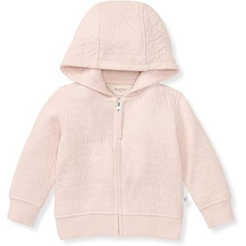 Burt's Bees Baby Unisex Baby Organic Cotton Zip-Up Hooded Jacket