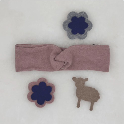 DISANA Organic Merino Wool Headband/Warmer for All Ages