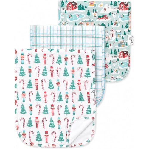 Copper Pearl Nicholas Burp Cloth Set
