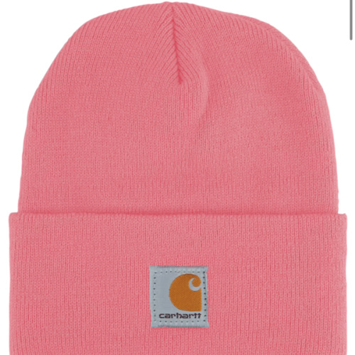 Carhartt Acrylic Pink Watch Hat for Toddlers or Kids