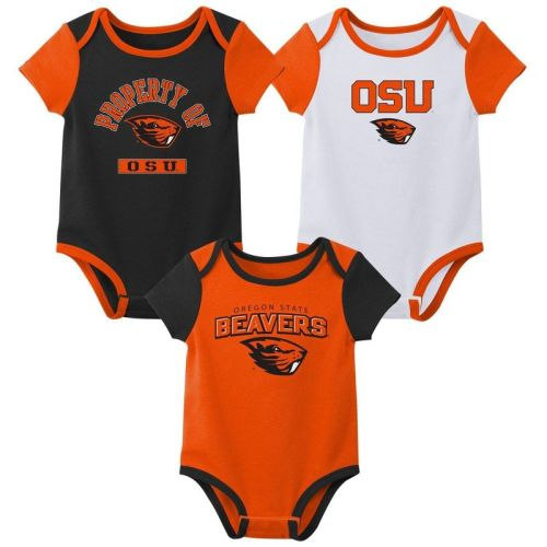 Oregon State Beavers Infant 3pk Bodysuit - 0-3m