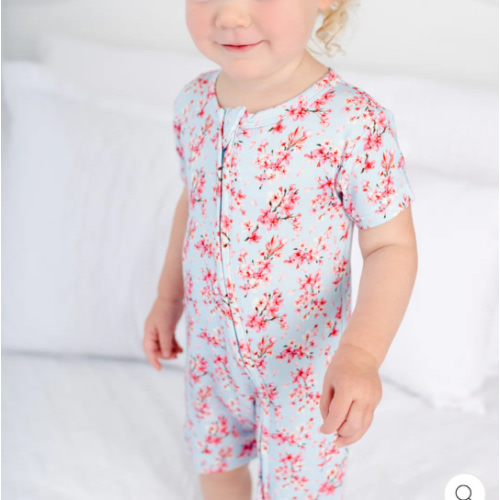 Cherry Blossom Shortie Romper
