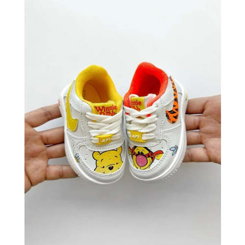 Winnie Pooh Themed Sneakers For Toddlers