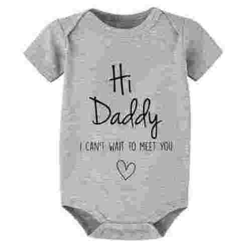 Hi Daddy I Can't Wait To Meet You Pregnancy Announcement Infant Baby Bodysuit Baby Boy Girl Clothes Newborn Romper