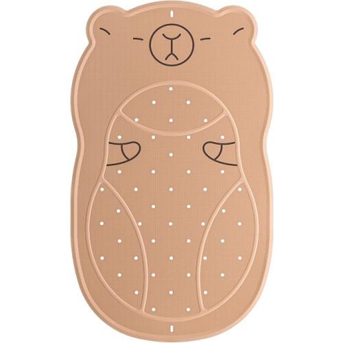 UNEEDE Kids Bathtub Mat Non Slip Shower Mat for Toddlers, Washable Anti Slip Tub Surface, Soft Rubber Mat for Bathtub Shower, Waterproof Bathtub Essentials for Children