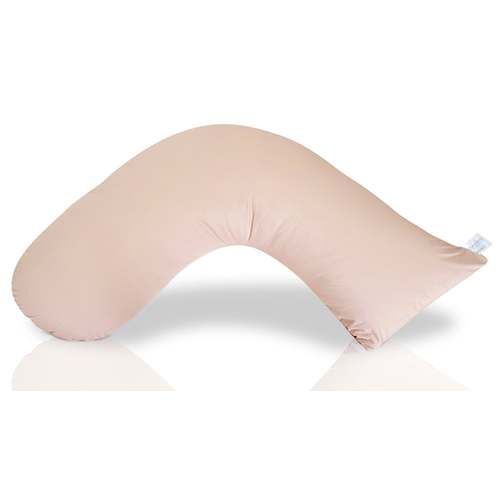 Nursing Pillow - Pink-Flesh Professional | Reduces Back Pain - Luna Lullaby