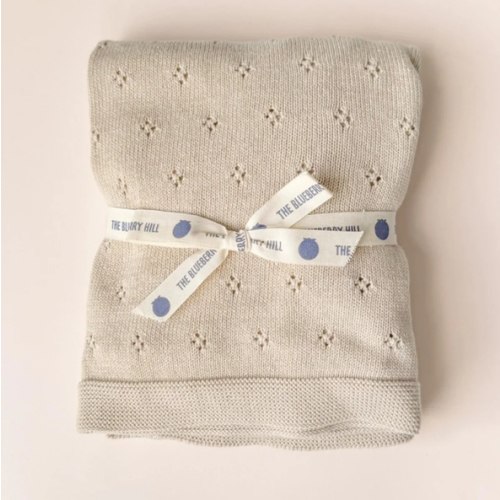 Cotton Heirloom Pique Blanket