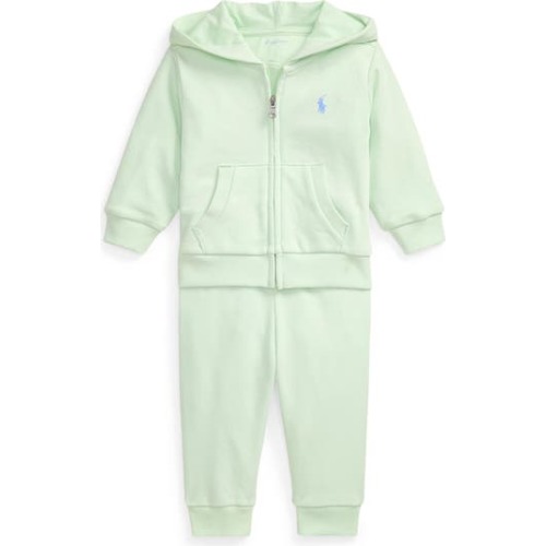 French Terry Zip Hoodie & Joggers Set, 24M