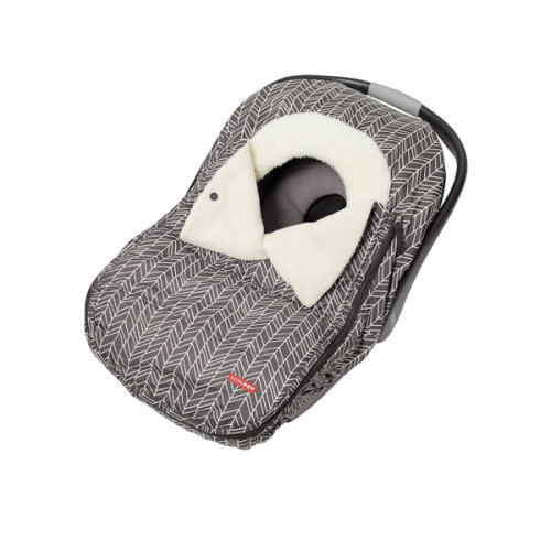 Skip Hop Winter Car Seat Cover, Stroll & Go, Grey Feather