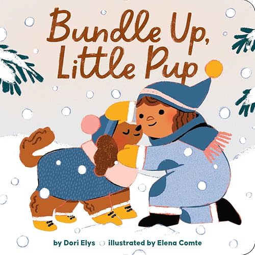 Bundle Up, Little Pup Board Book