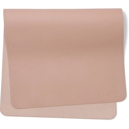 Ava + Oliver Changing Mat - (Pink Sand)