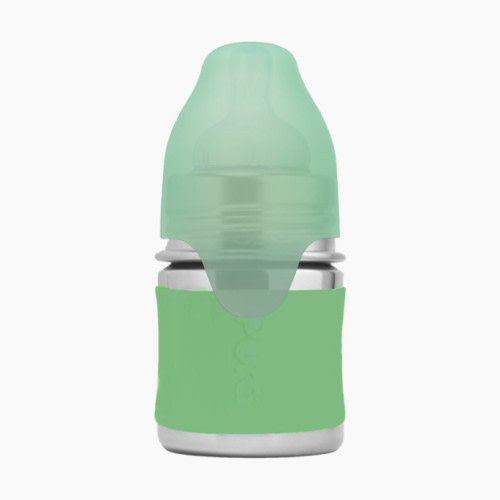 Stainless Steel Baby Bottle - Moss