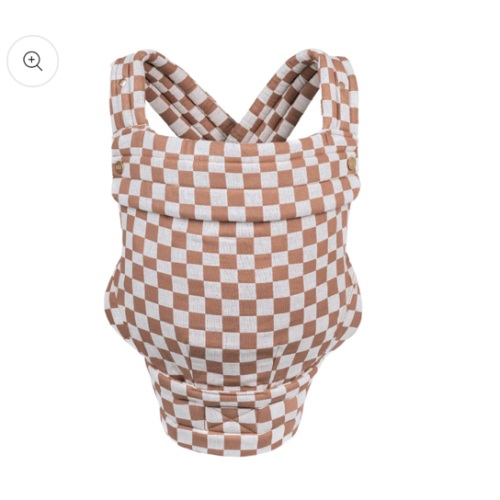 The Monarch Carrier - Mocha Check – Mabē