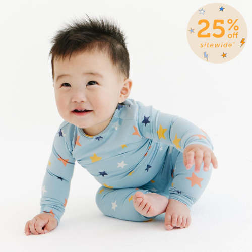 stars cloudstretch™ magnetic toddler pajama set