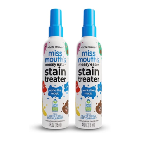 Miss Mouth's Messy Eater Stain Treater Spray, 2 Pack