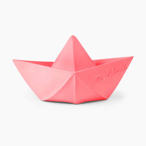 Oli & Carol Origami Boat - Pink