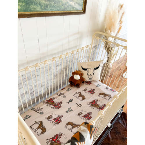Westyn Wayne Rope For The Brand Fitted Sheet – theFRINGEDpineapple