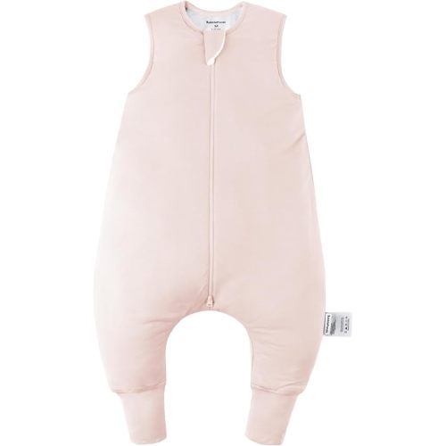 Rayon Made from Bamboo Toddler Sleep Sack with Feet 6-12 Months 1.0 Tog Ultra Soft Toddler Sleeping Sack Baby Sleep Bag Walker Quilted Wearable Blanket with Legs 2-Way Zipper Lightweight