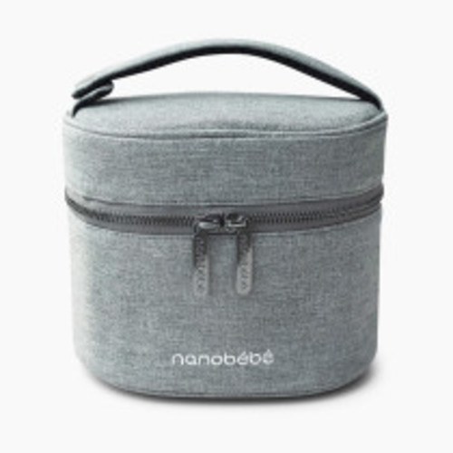 Nanobebe Deluxe Bottle Travel Cooler - Grey