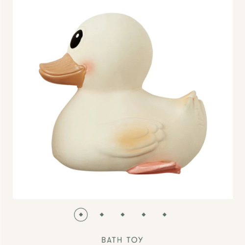 Rubber Gooseling Bath Toy - Marshmallow | Gooselings