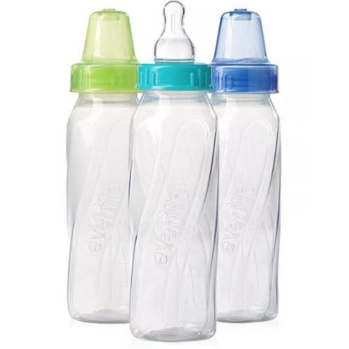 Evenflo Feeding Classic Clear Plastic Baby Bottles